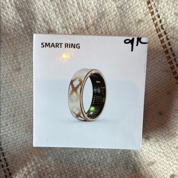 Rose Gold Health Smart Ring for women Android Minimalist Wearable 8# - Picture 1 of 5